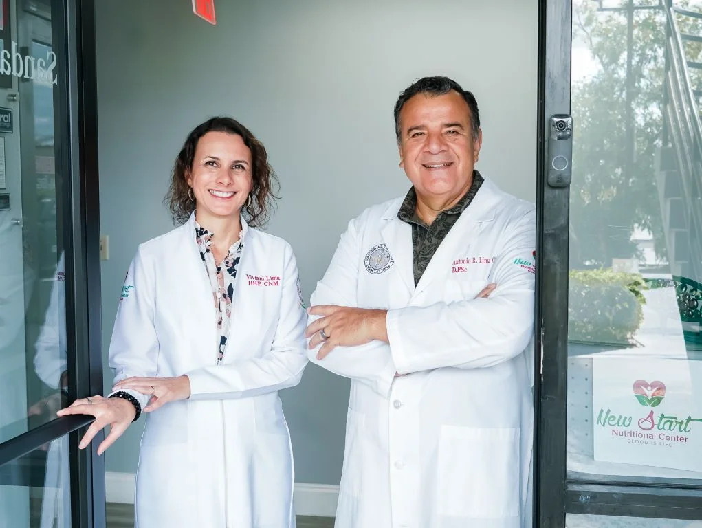 Antonio e Viviani Lima — fundadores do New Start Nutri Center
